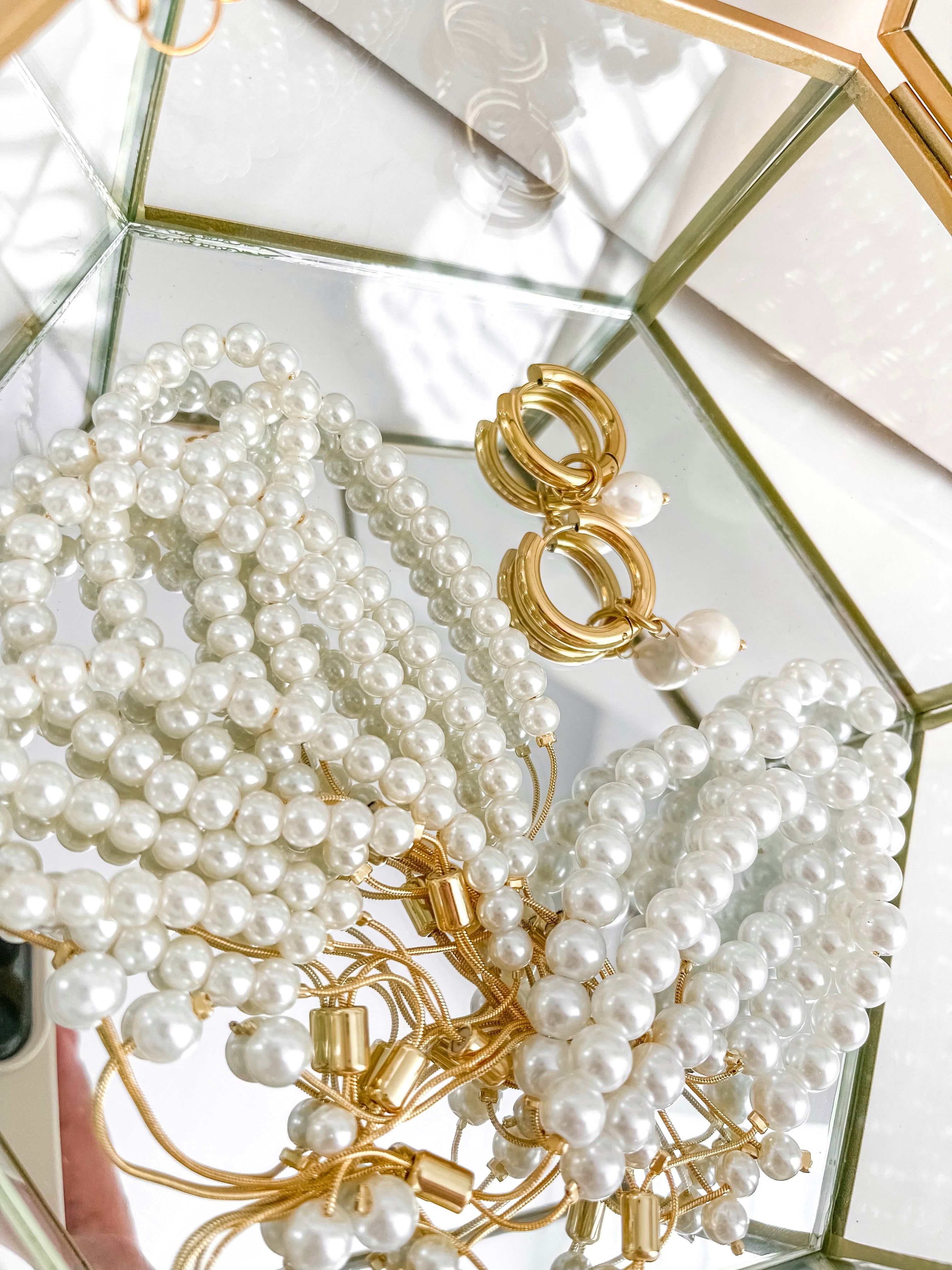 Bracelet pearls of moon - OMYOKI fair trade jewelry