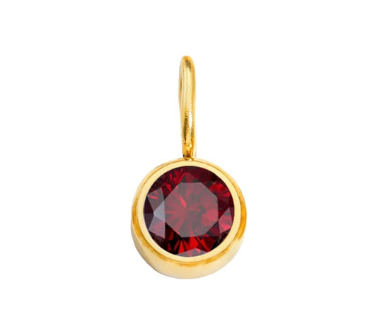 January Birthstone Charm