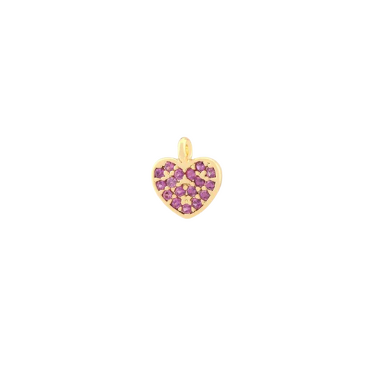 Pink Heart Charm