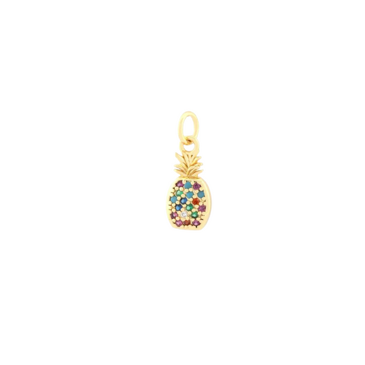 Colorful Pineapple Charm