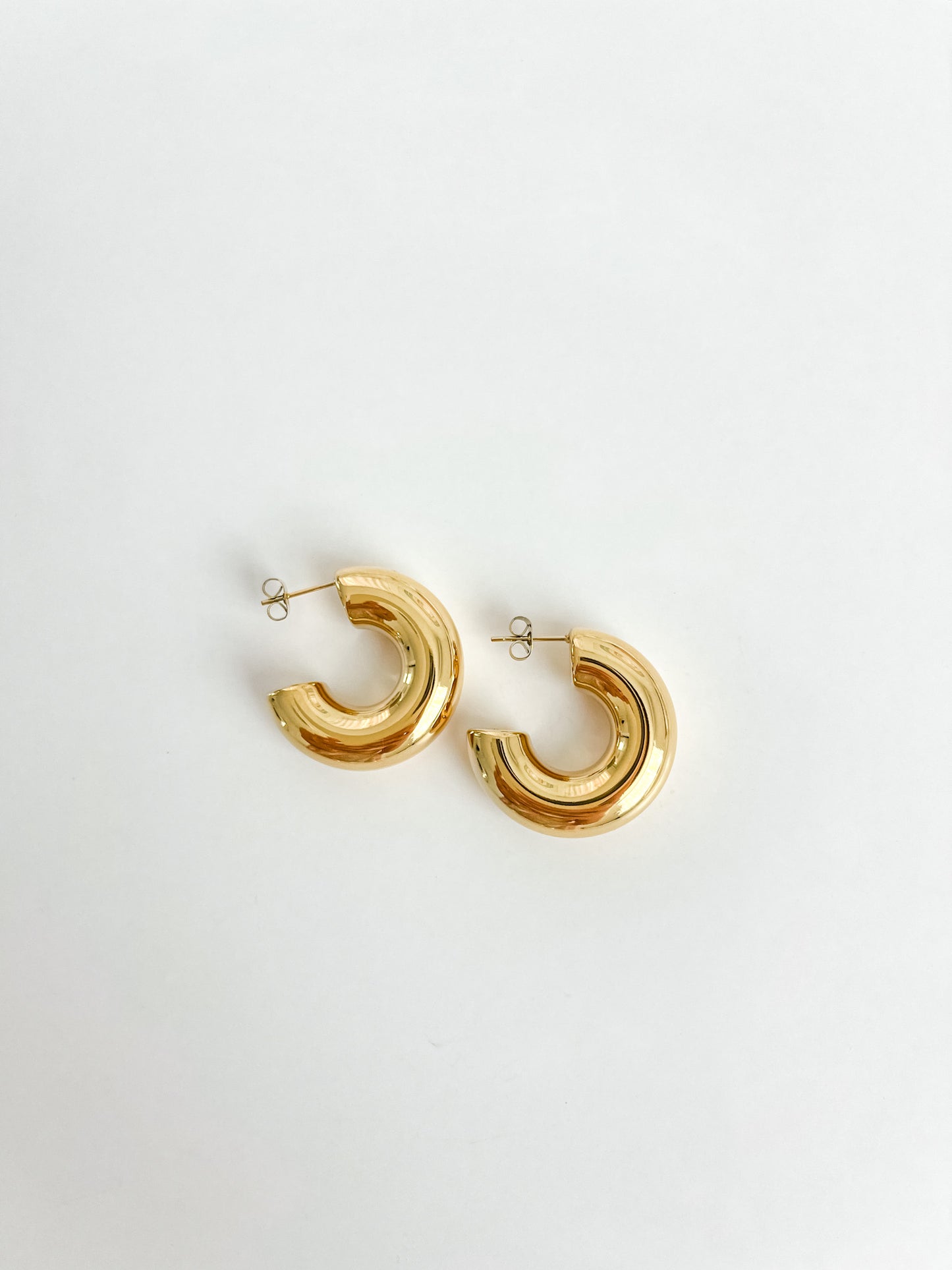 Selina Thick Hoop Earring